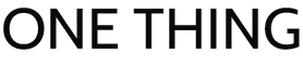 One Thing Ventures LLC